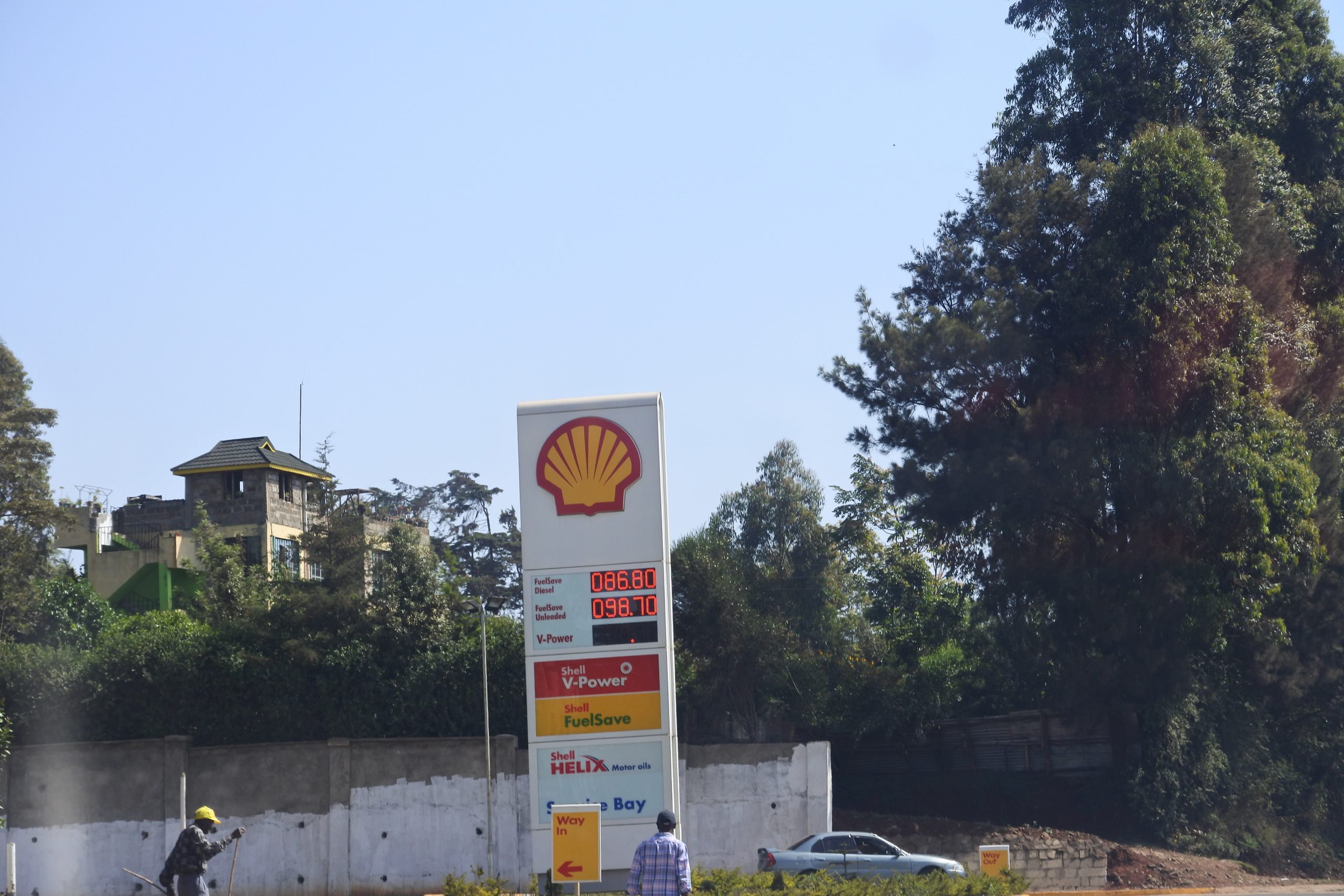 Fuel pump at a Nairobi petrol station representing the Kenya diesel record price