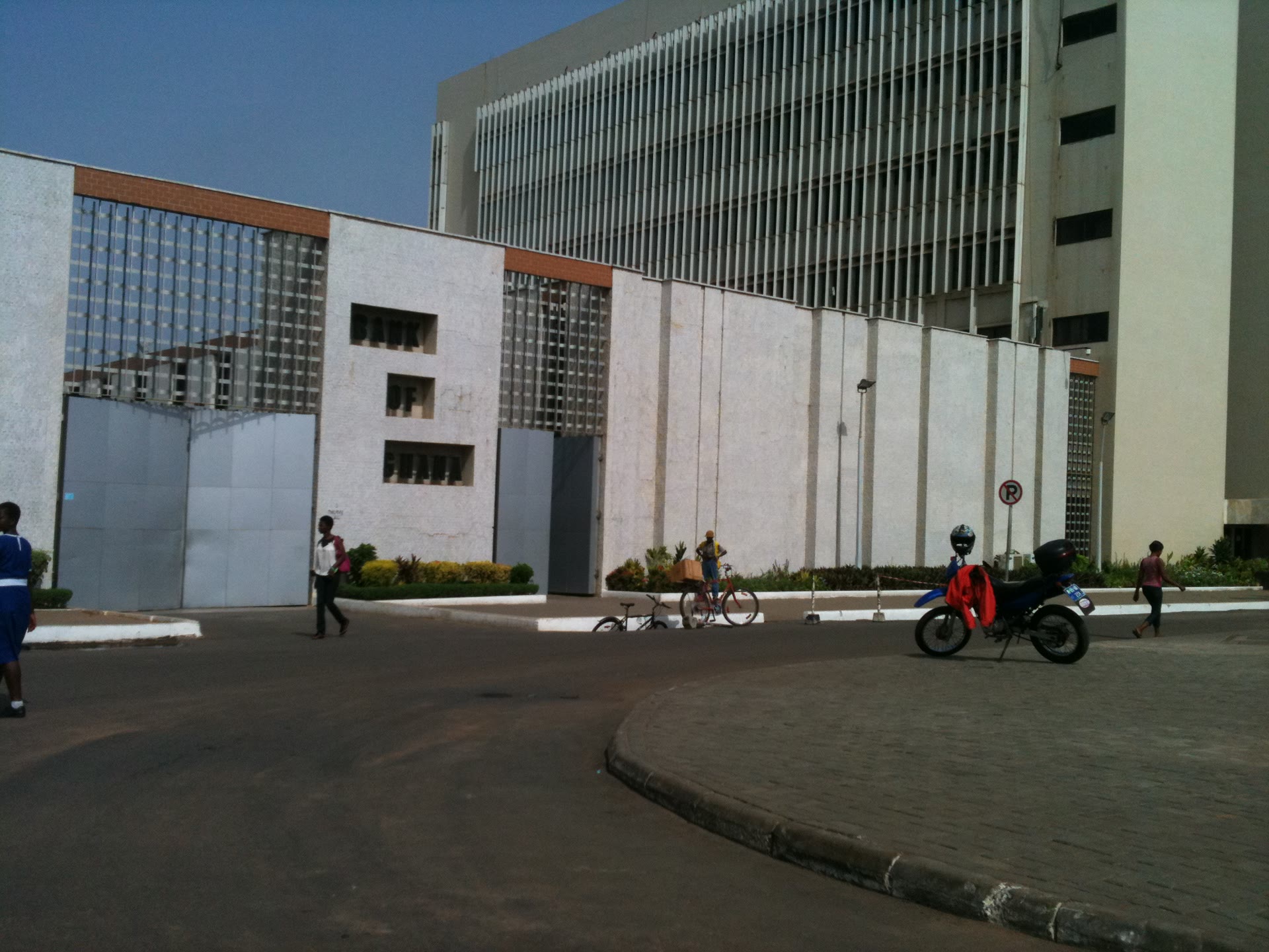 Bank of Ghana headquarters building in Accra