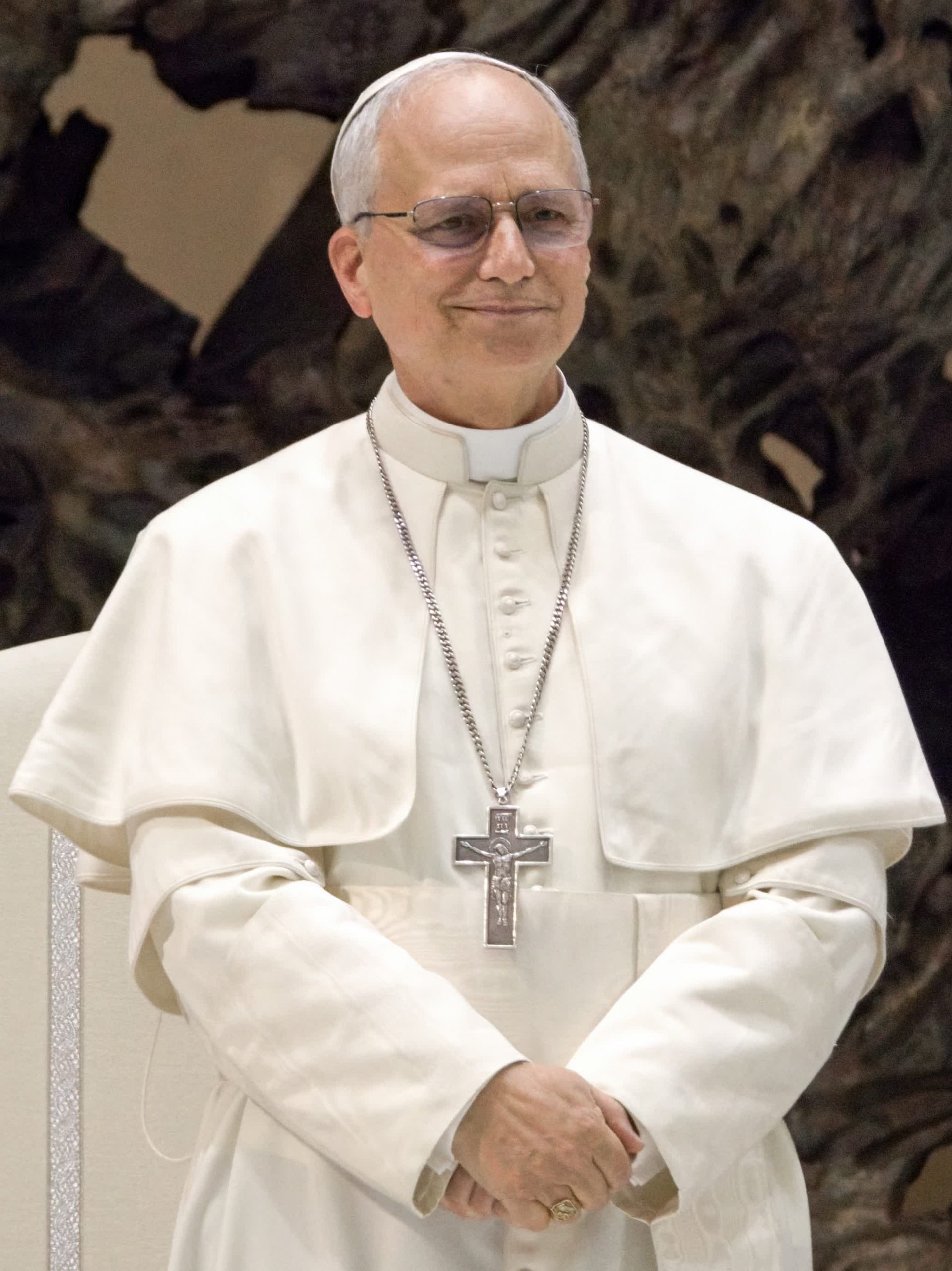 Pope Leo XIV in papal regalia, 2025